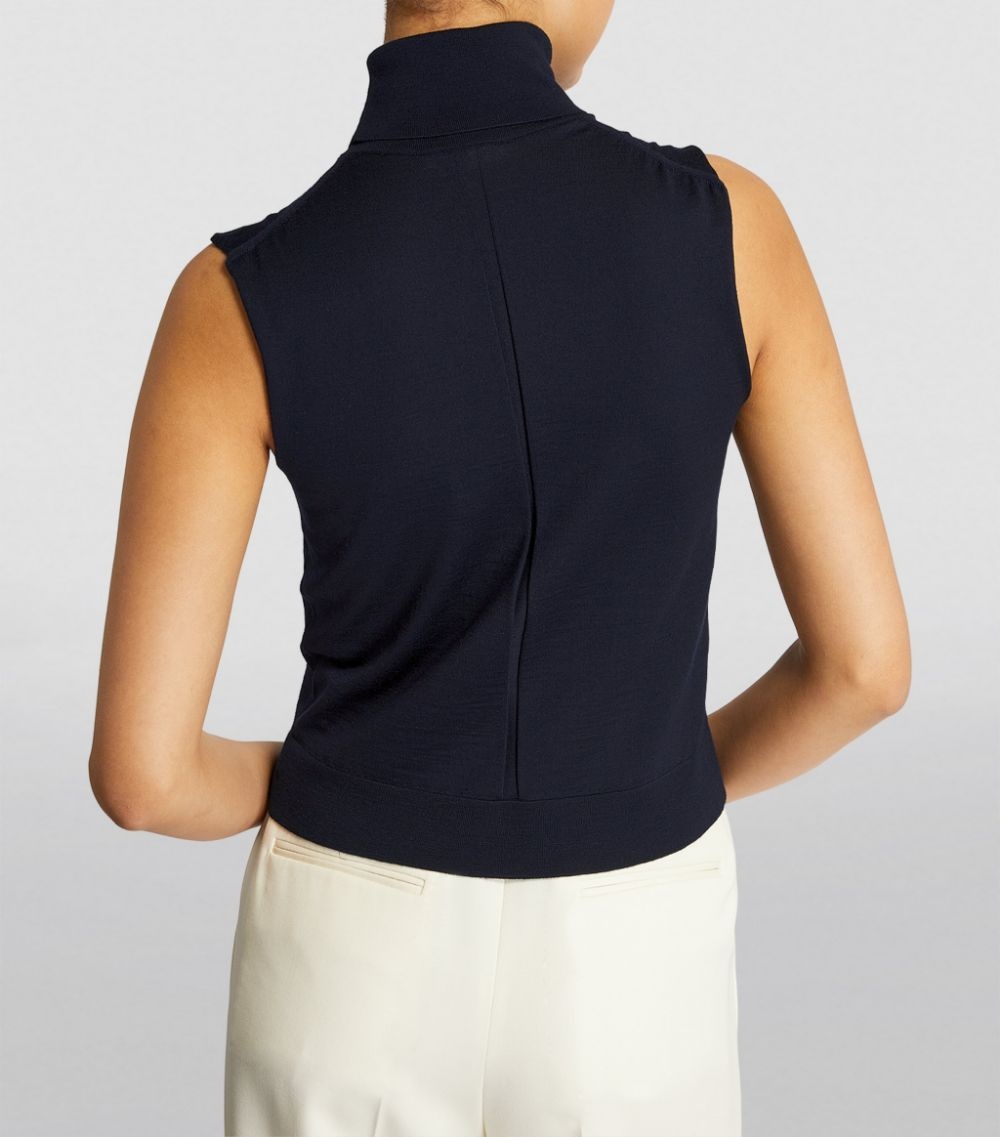 Wool Sleeveless Piita Sweater - 3