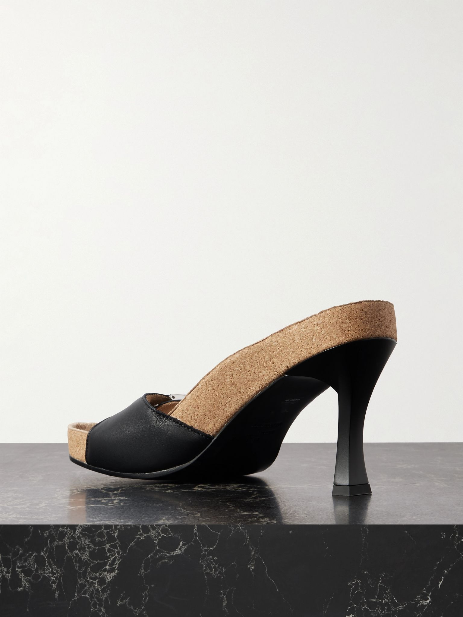 + Scholl embellished leather mules Black - 3