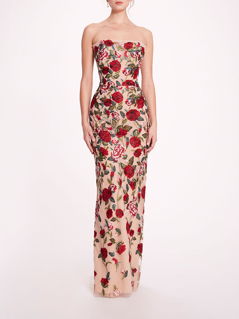 ROSES TULLE GOWN 1