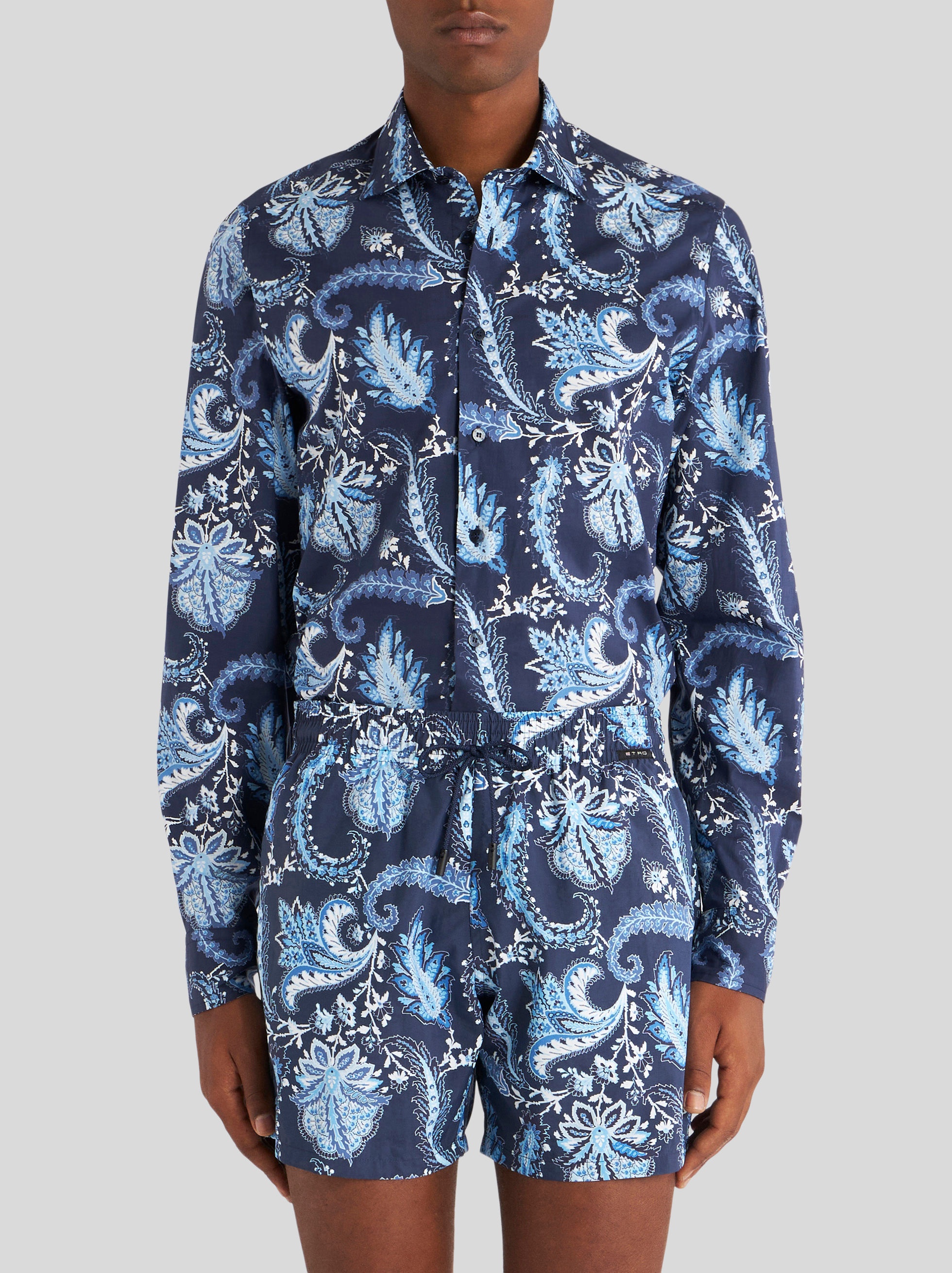 FLORAL PAISLEY SHIRT - 2