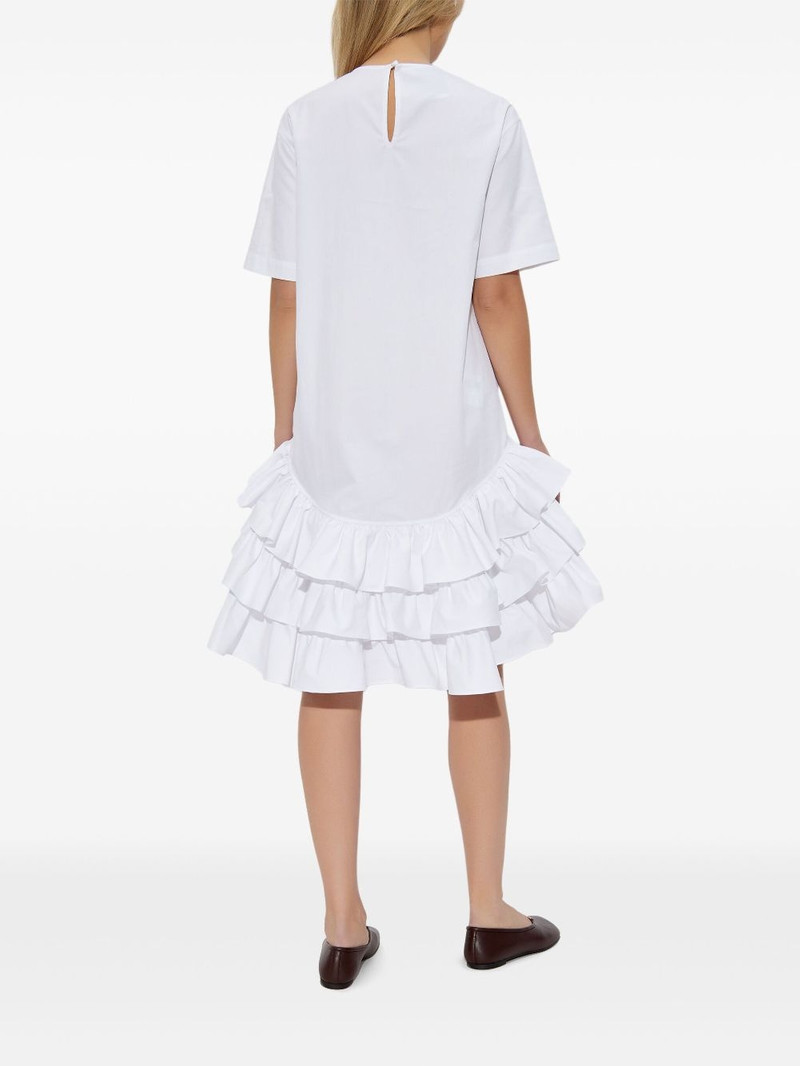 asymmetric ruffled dress 4