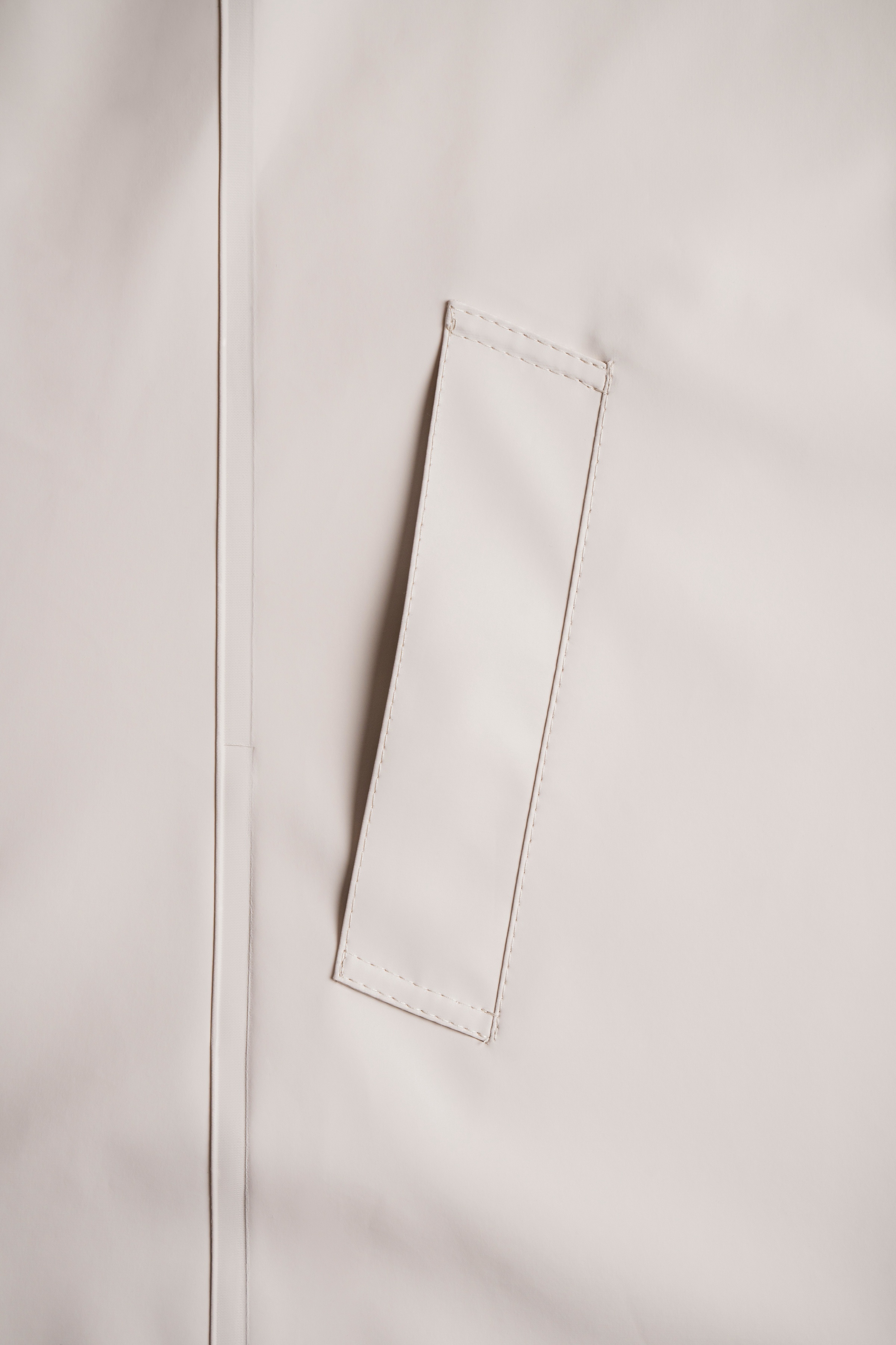 Stockholm Long Print Raincoat Light Sand - 11
