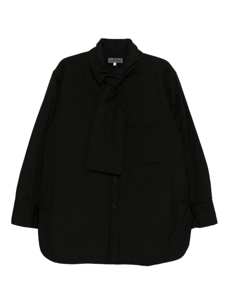 broad stole padded jacket 1