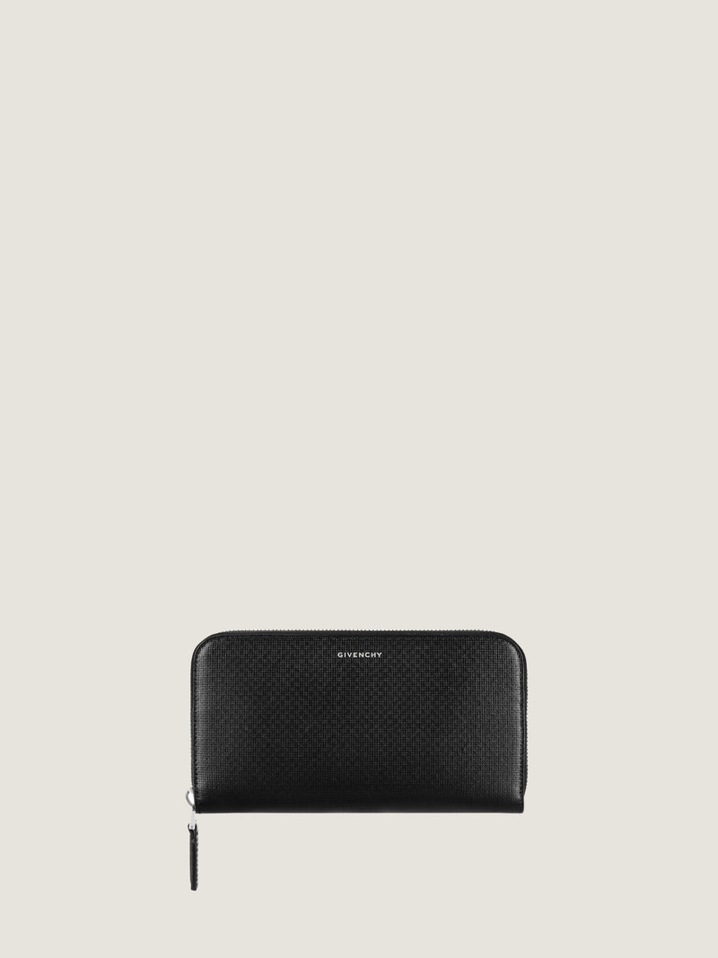 ZIPPED WALLET IN 4G CLASSIC LEATHER 1