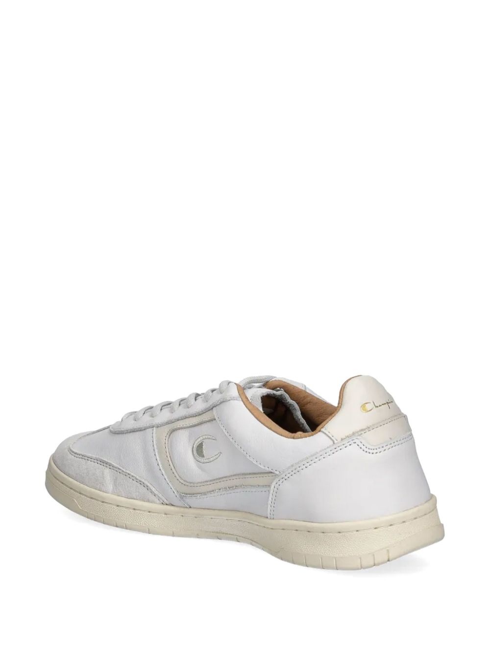 logo-embroidery sneakers - 3
