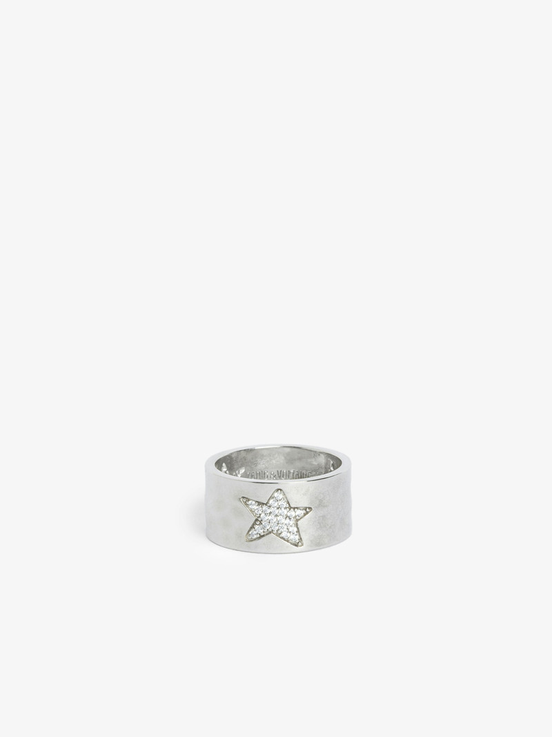 Rock Star Strass Ring 1