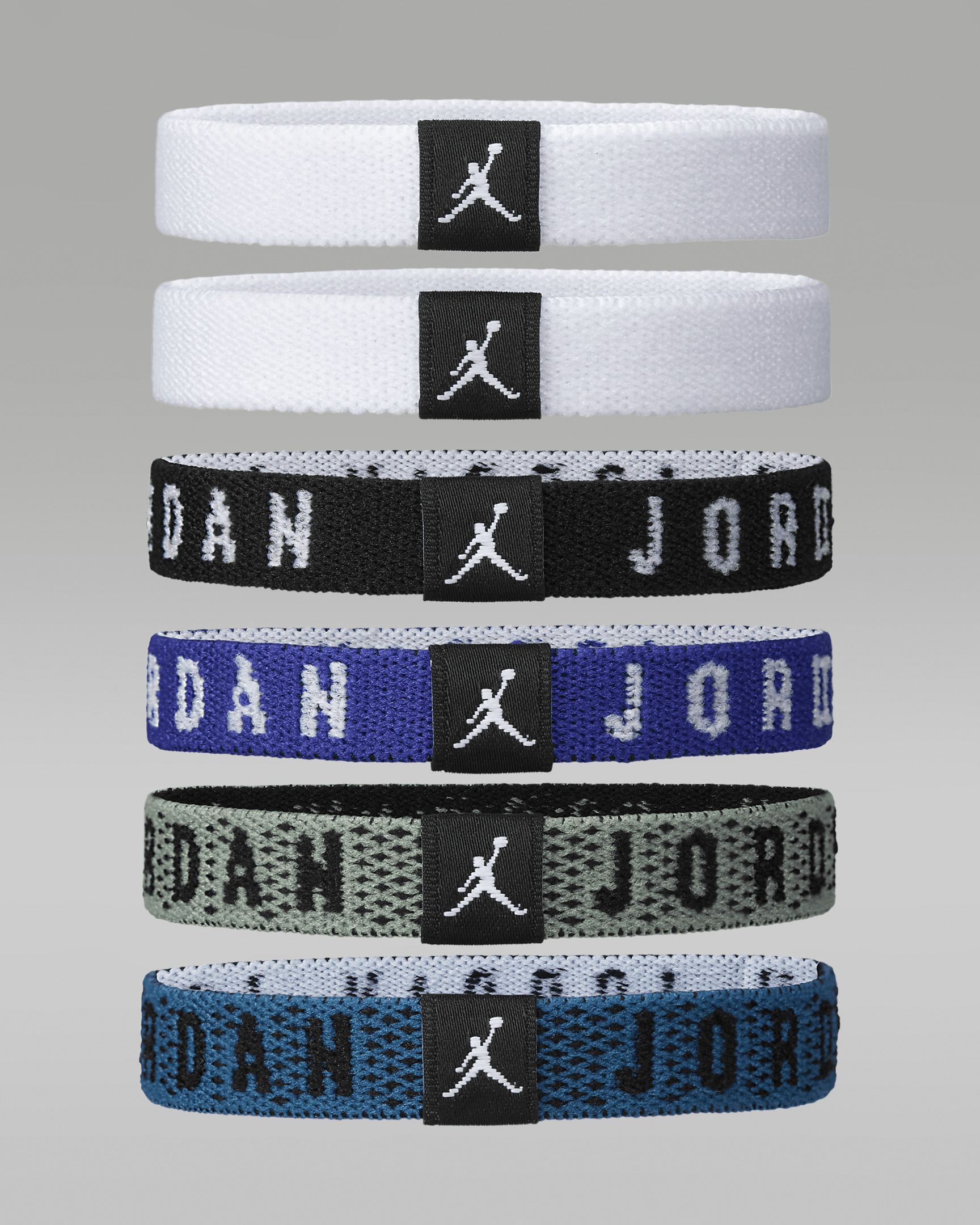 Jordan Hair Ties (6 Pack) - 1