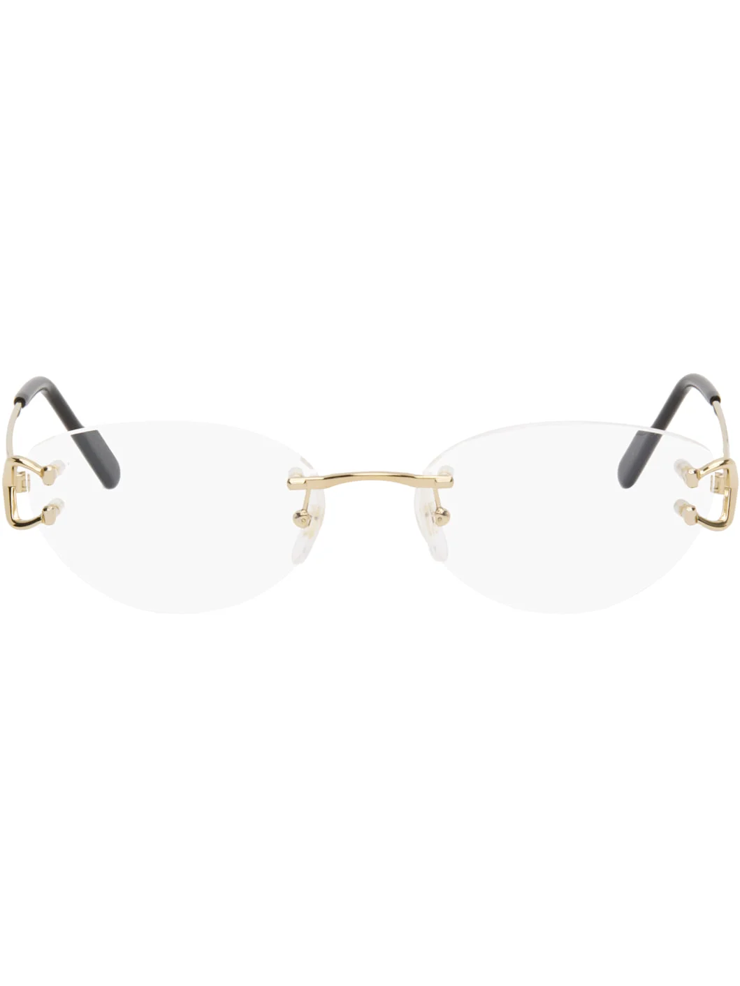 Gold Classic C de Cartier Glasses - 1
