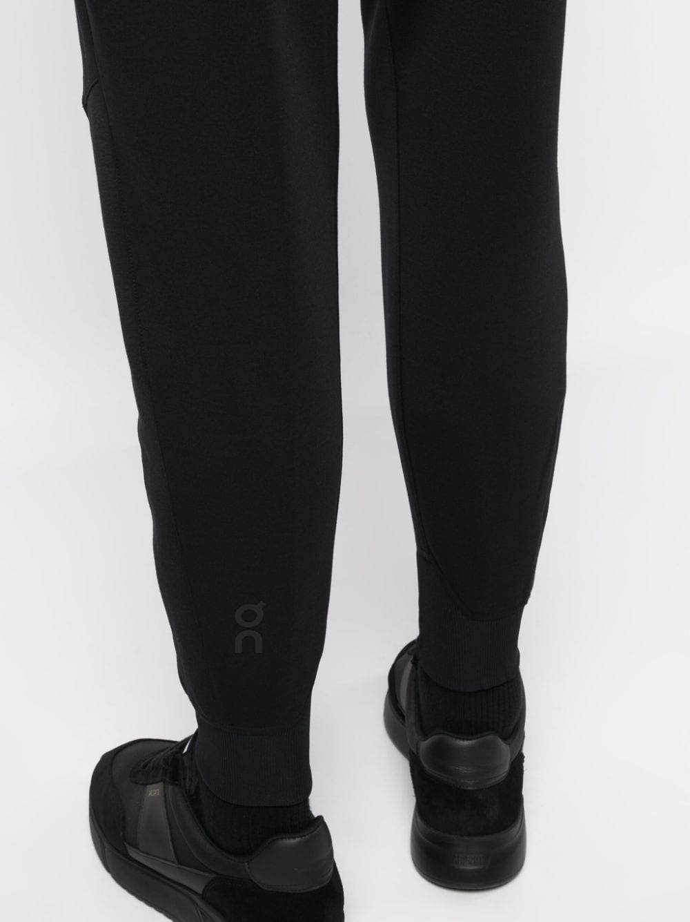 drawstring elasticated-waistband track pants - 5