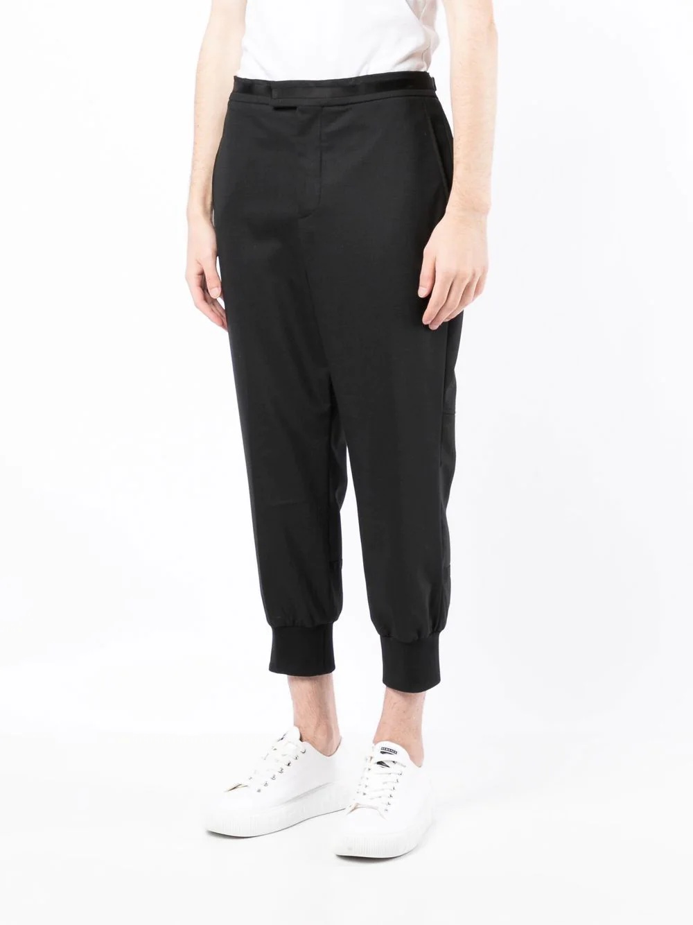 Travel Rib Cuff tailored trousers - 3