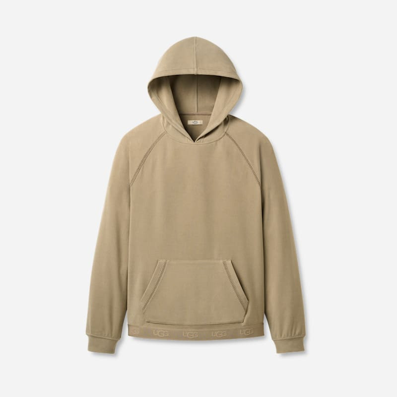 ® Men's Marcellus Hoodie Polyester Tops in Cobble Grey 1