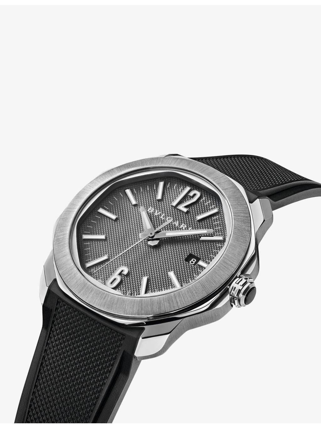 RE00020 Octo Roma Chronograph stainless-steel automatic watch - 7