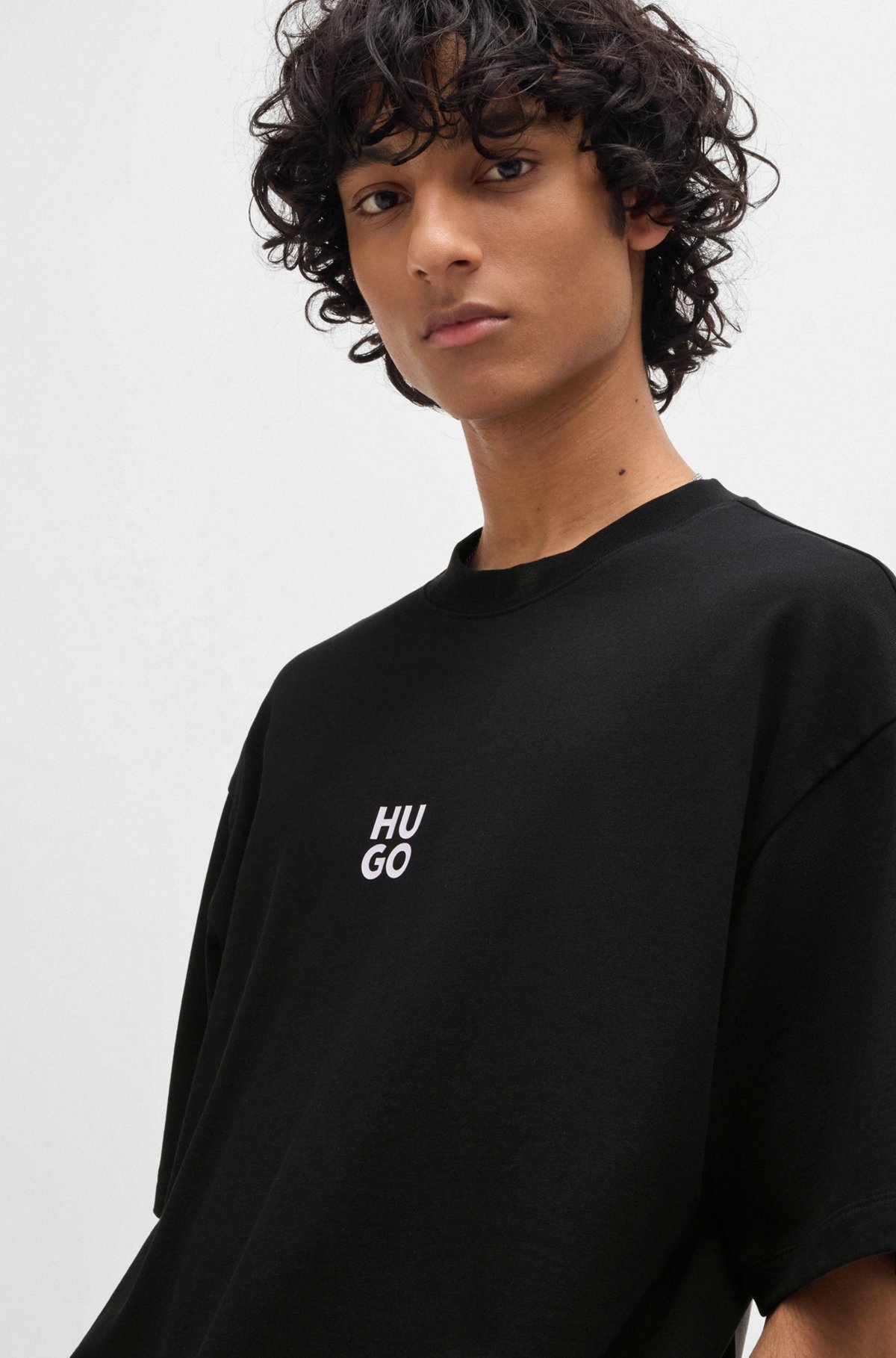 COTTON-JERSEY OVERSIZE-FIT T-SHIRT WITH SEASONAL ARTWORK - 3