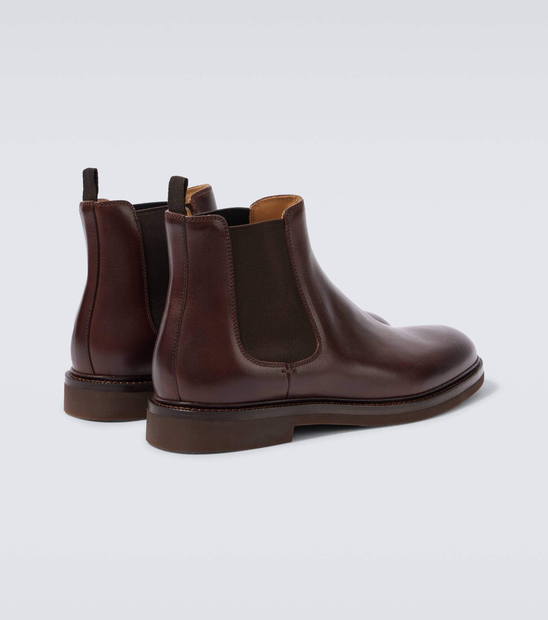 Leather Chelsea boots - 6