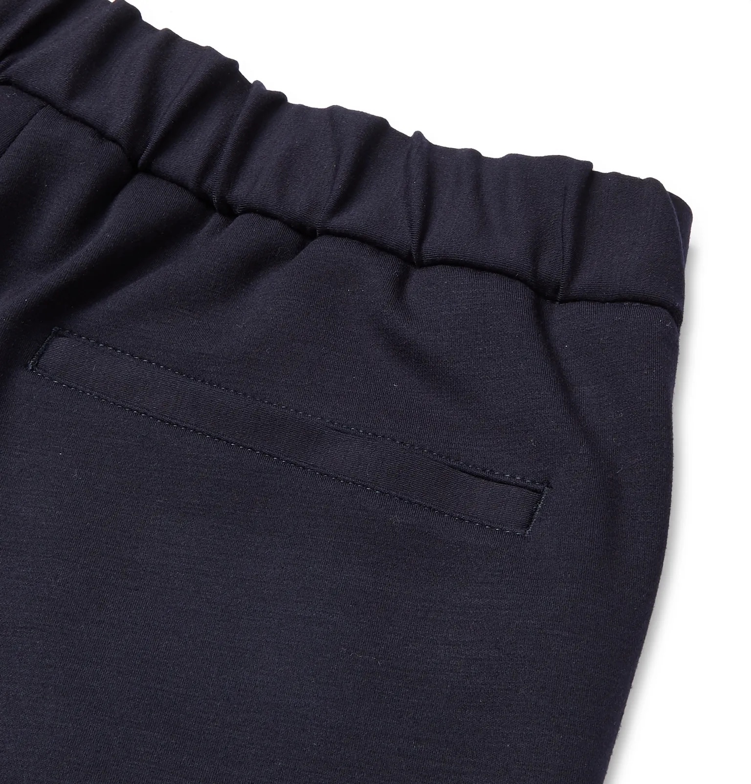 Slim-Fit Virgin Wool-Blend Trousers - 5