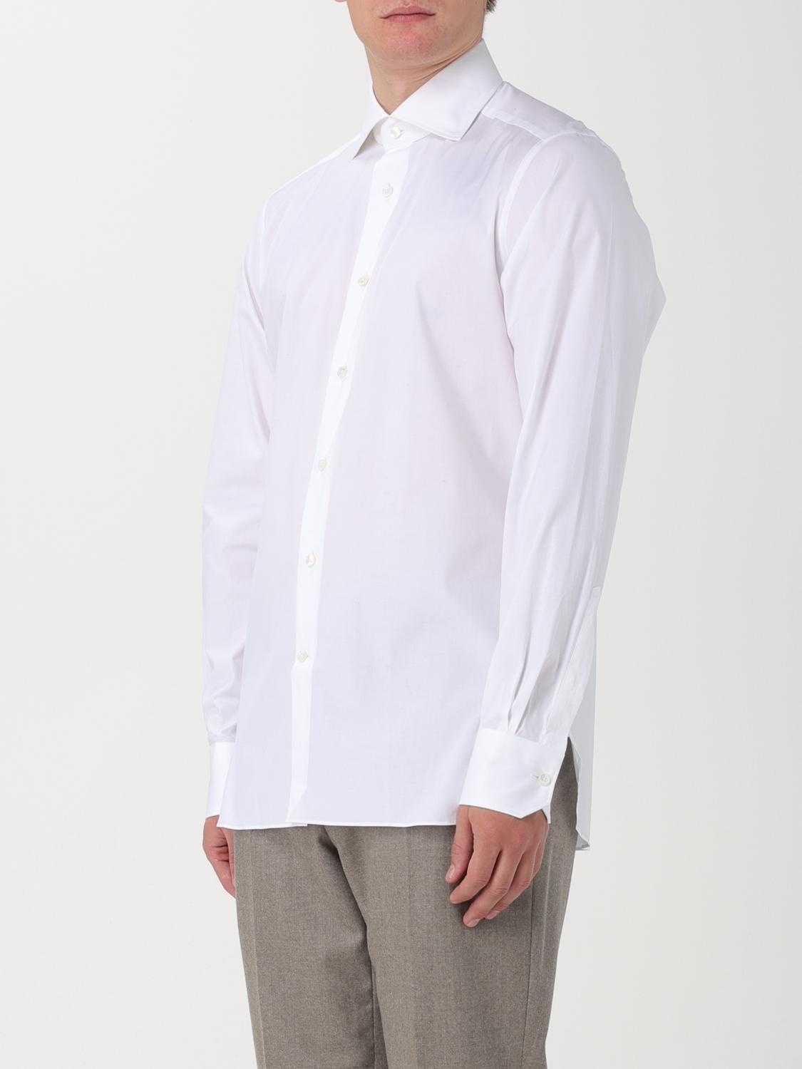 Zegna Shirt Men White - 4