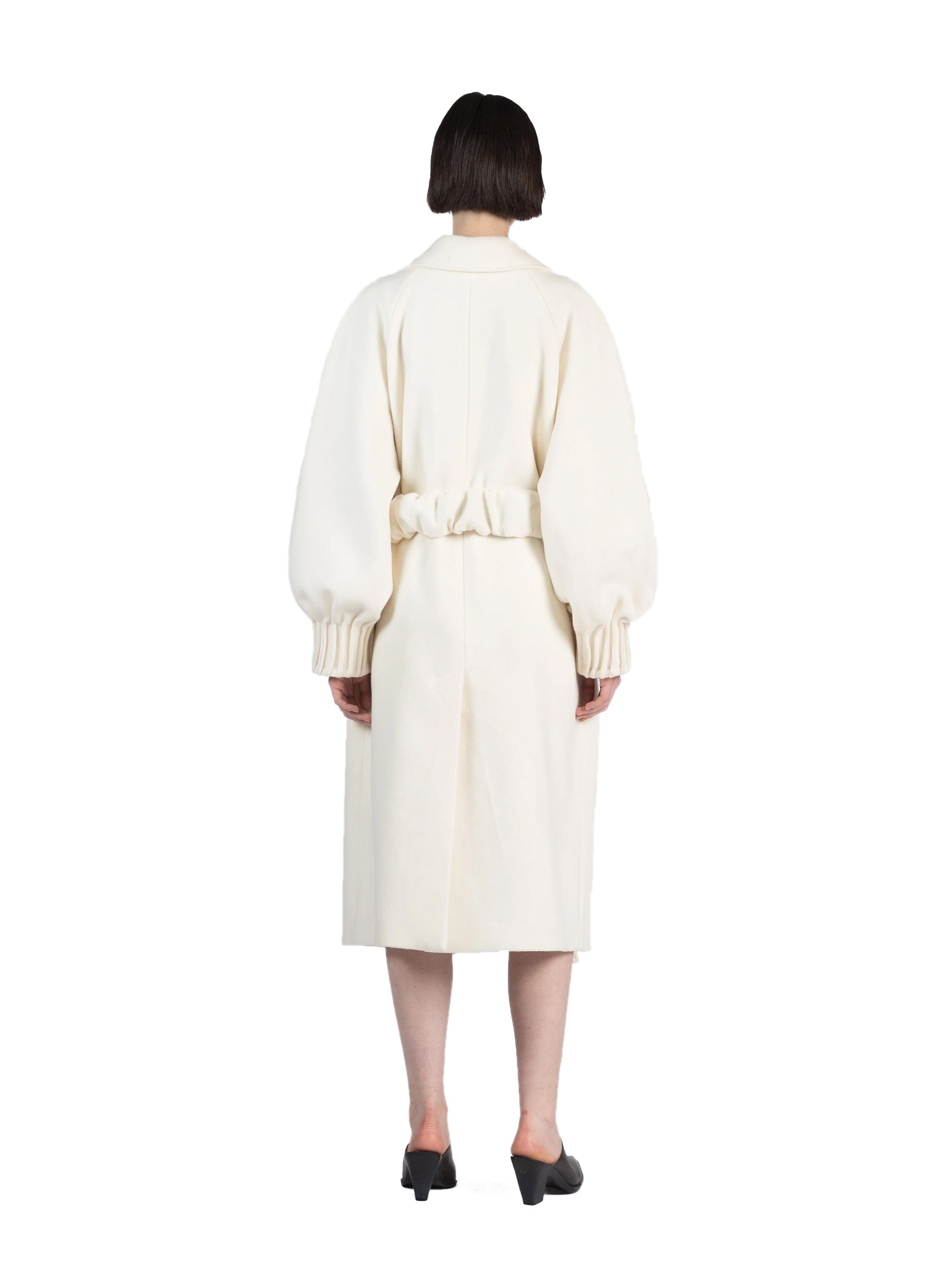 Chouchou Coat Off-White - 4