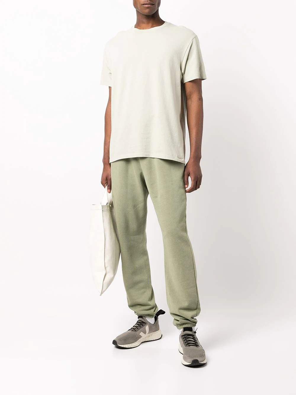 interval elasticated track pants - 2