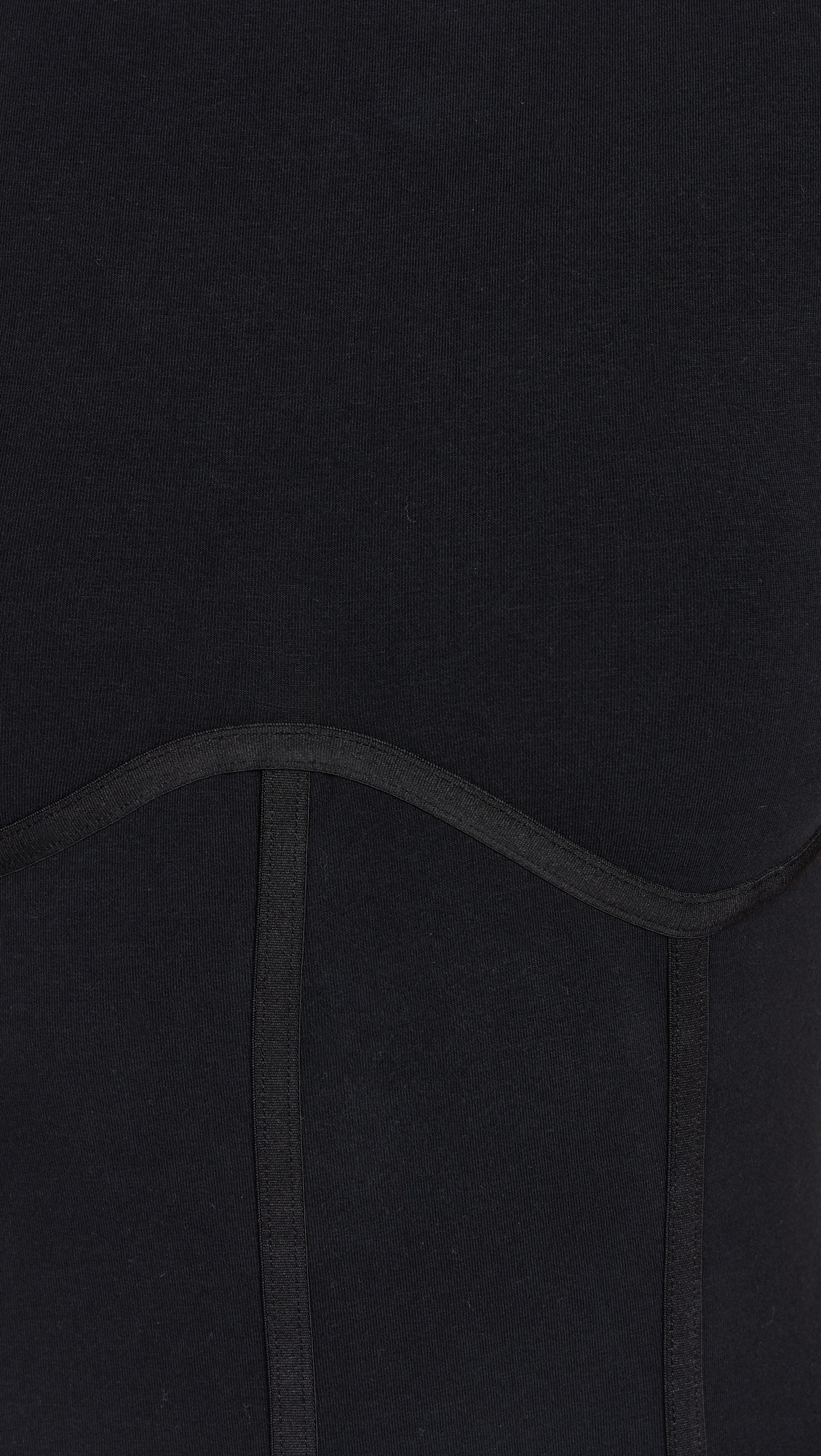 Cotton T Shirt Thong Bodysuit - 5