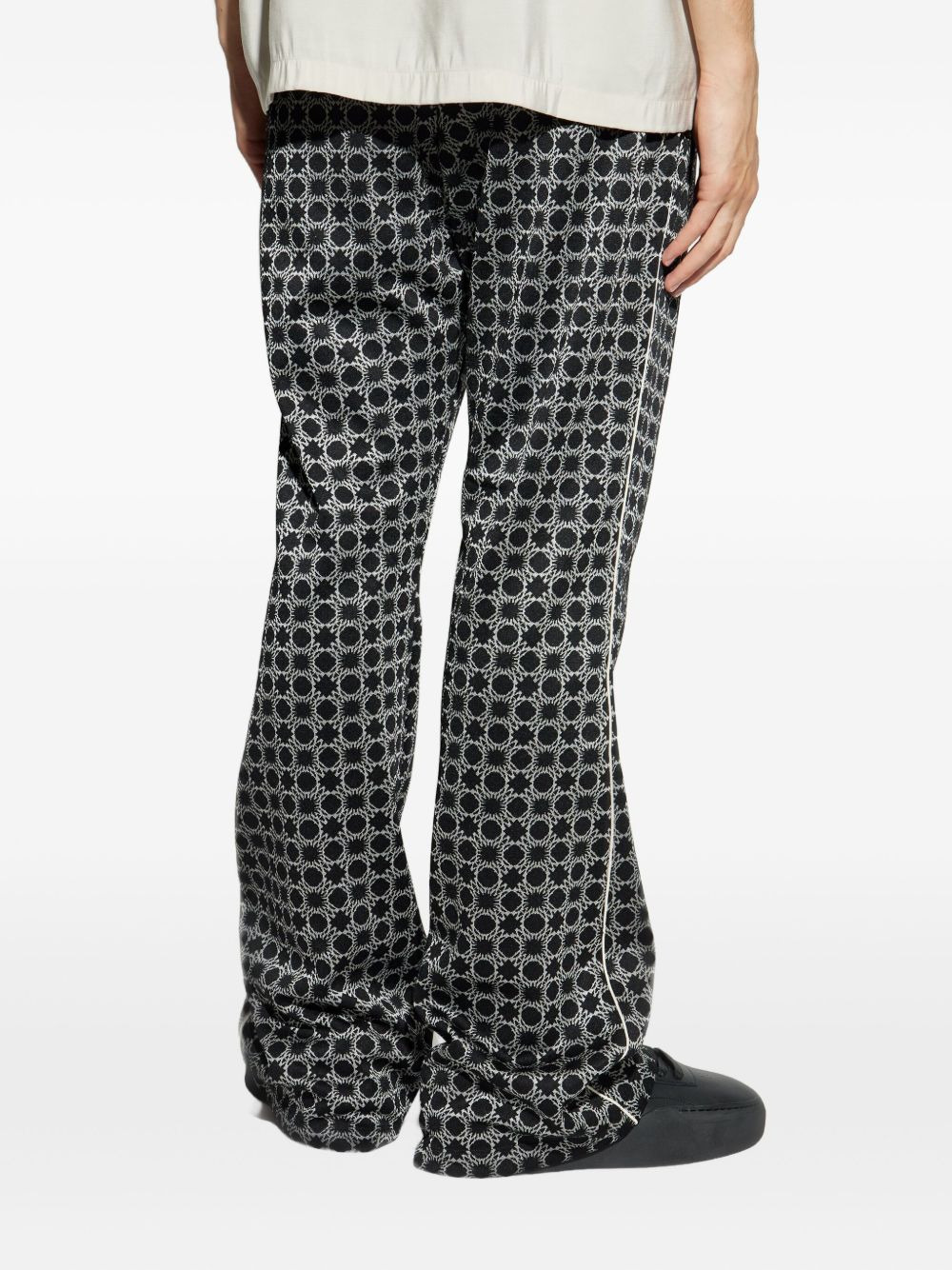 drawstring track pants - 4