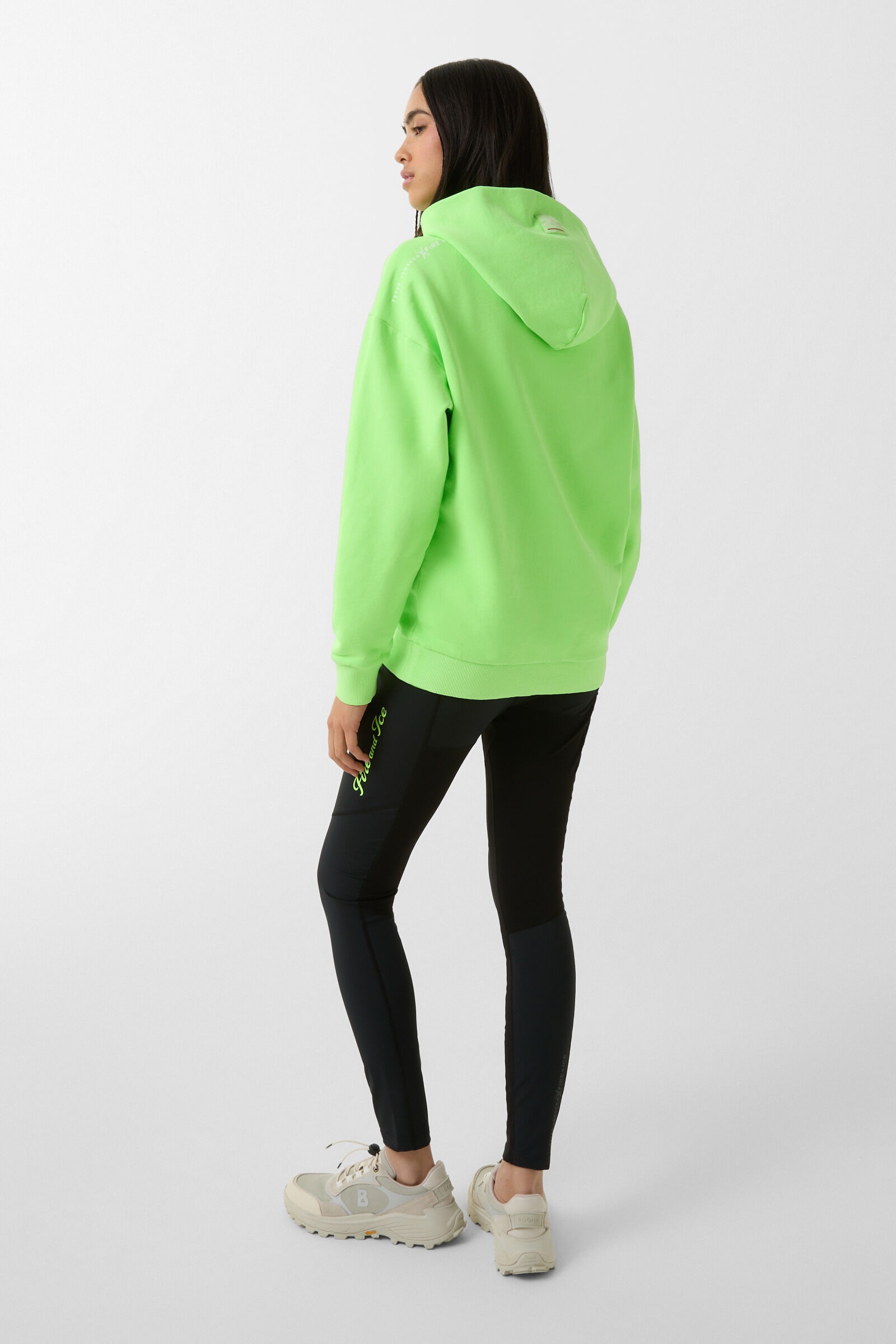 Hoodie Sibel in Neon green - 2