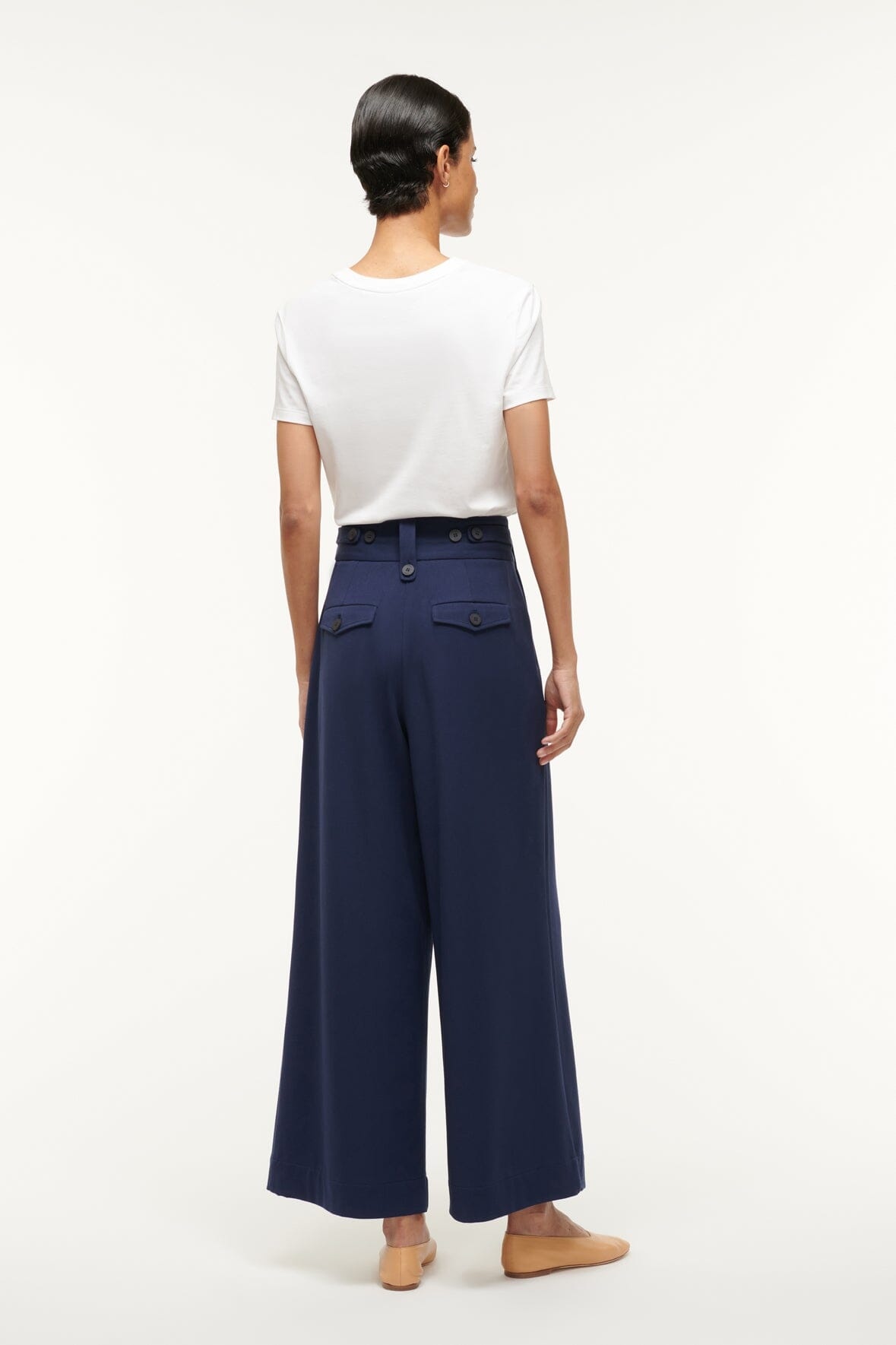 STAUD RUTH PANT NAVY - 5