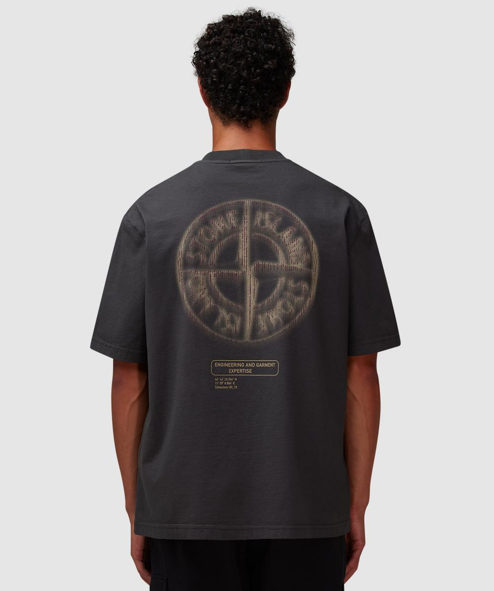 Bleeding numbers compass t-shirt - 2