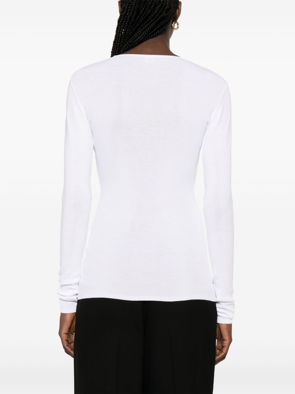 compact cotton T-shirt - 4