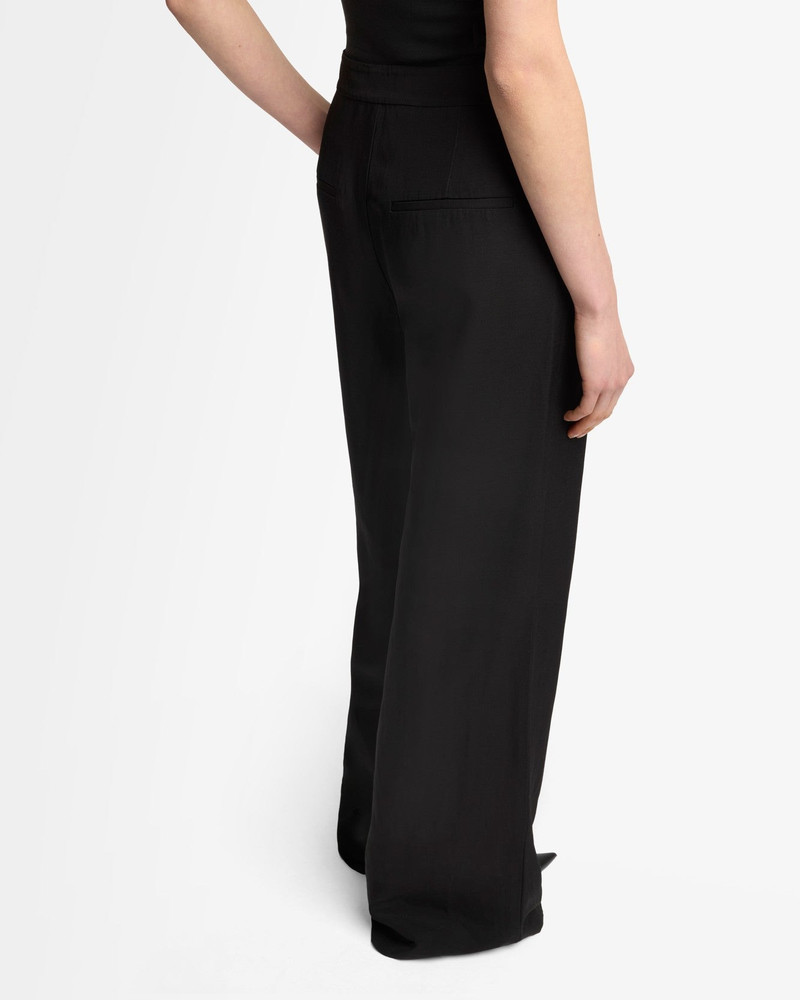 Classic Linen Pant in Black 4