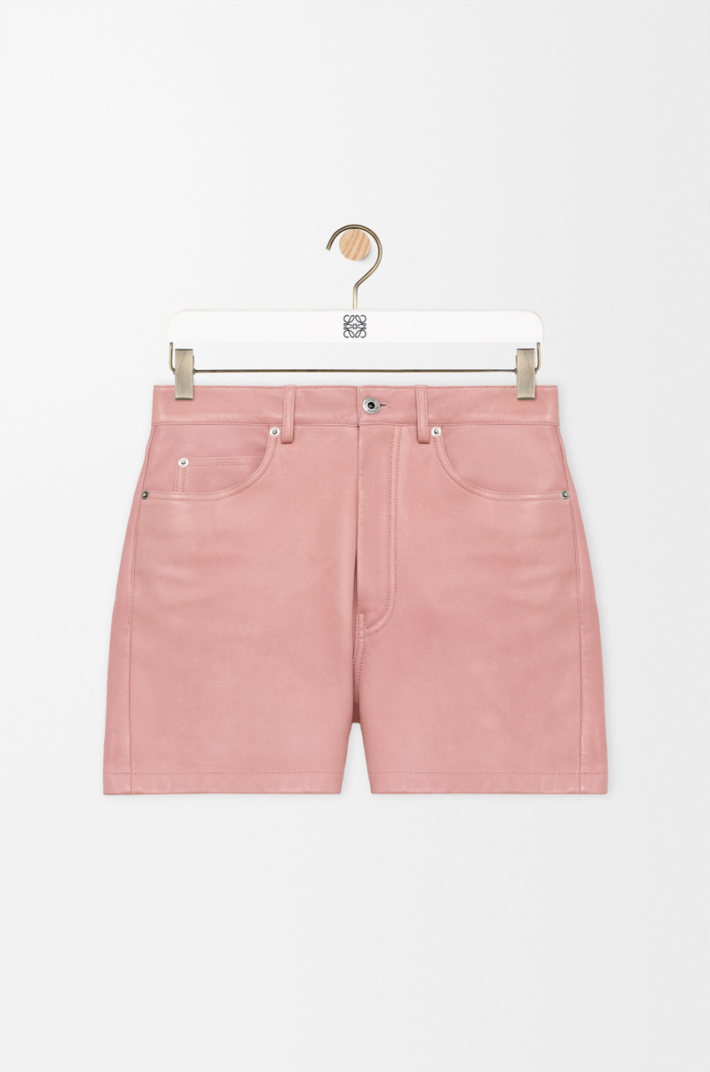 Shorts in nappa lambskin 1
