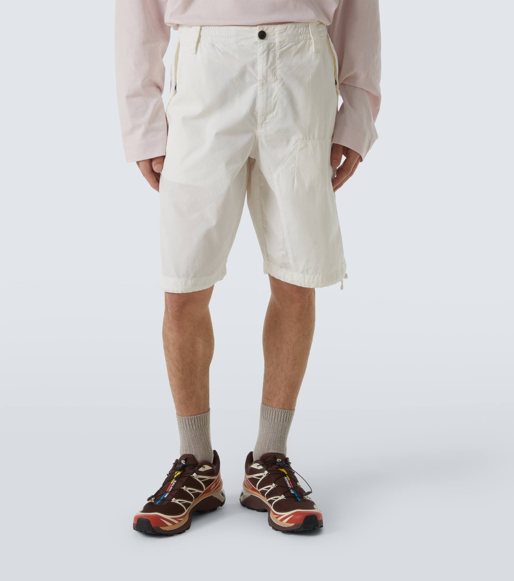 Cotton ripstop shorts - 3