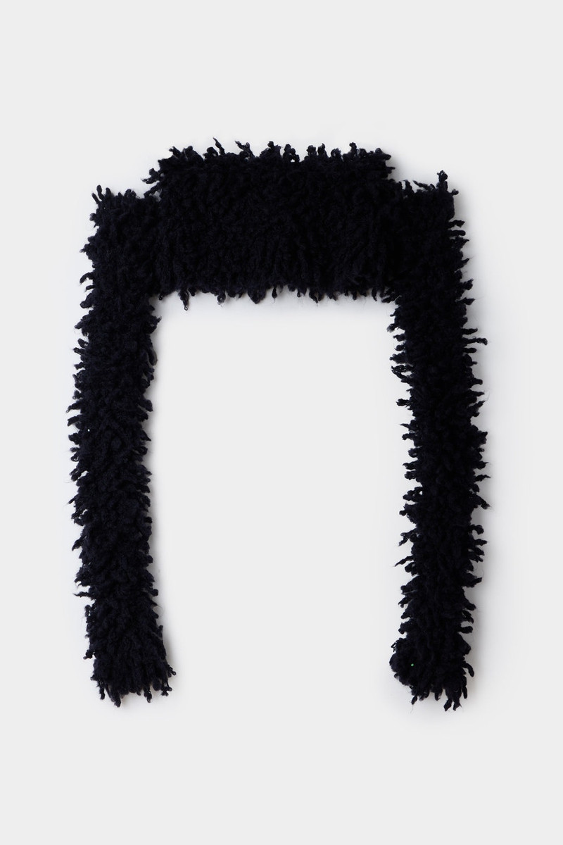 SUNNEI FRINGE TOP / dark navy outlook