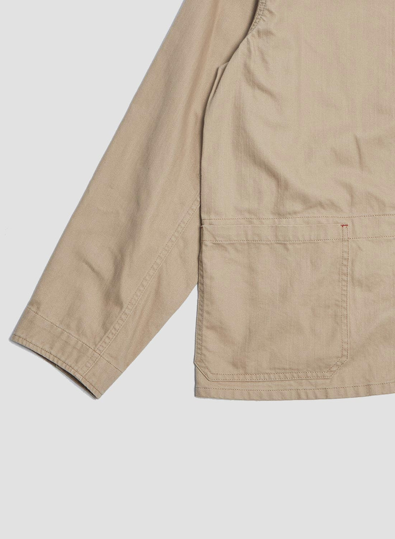 Mechanics Jacket Cotton Twill in Tan 7
