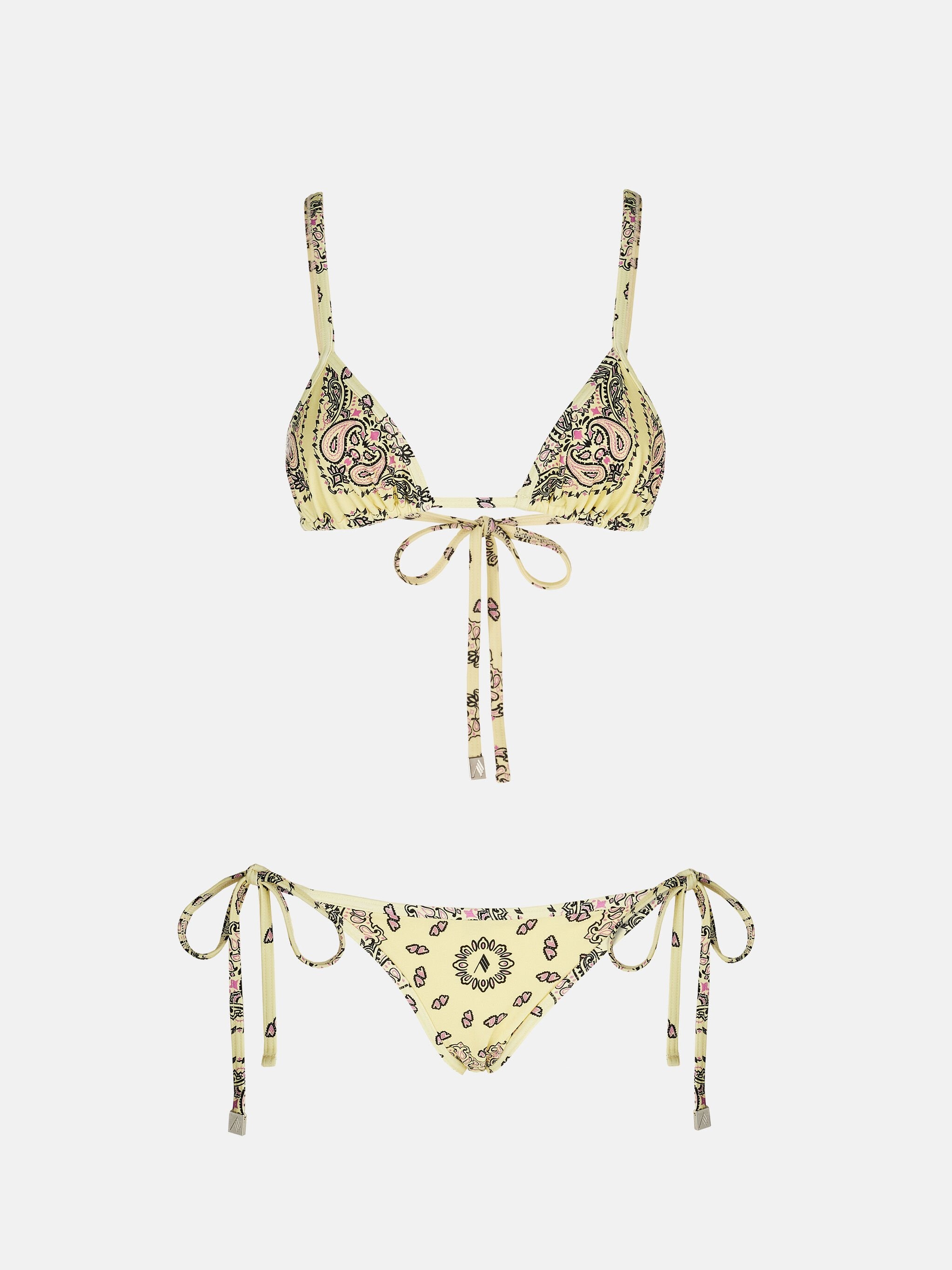 BANANA, BLACK AND FUCHSIA BIKINI - 2