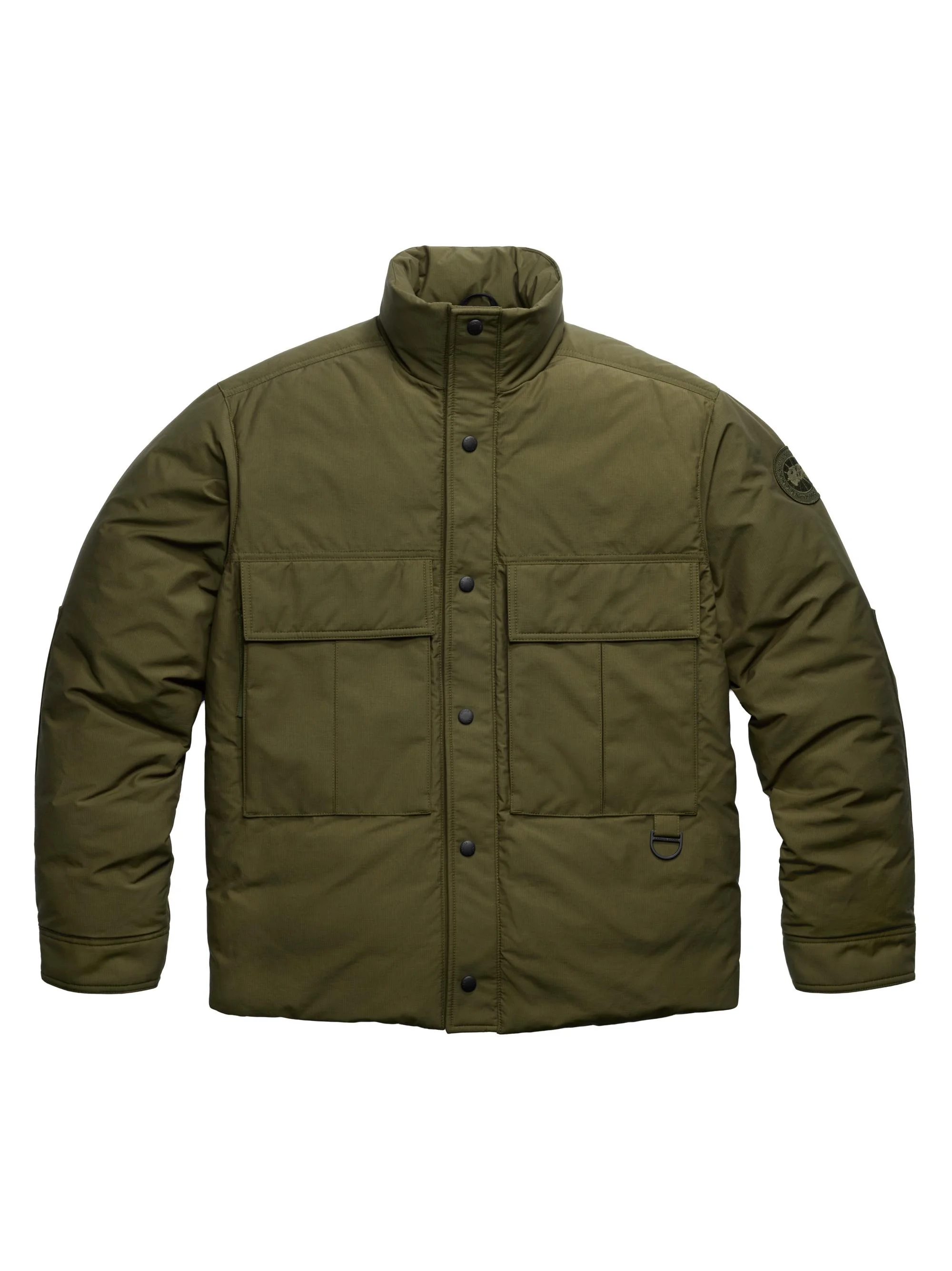 Men's Kirby Snap-Front Utility Jacket - Military Green - 1