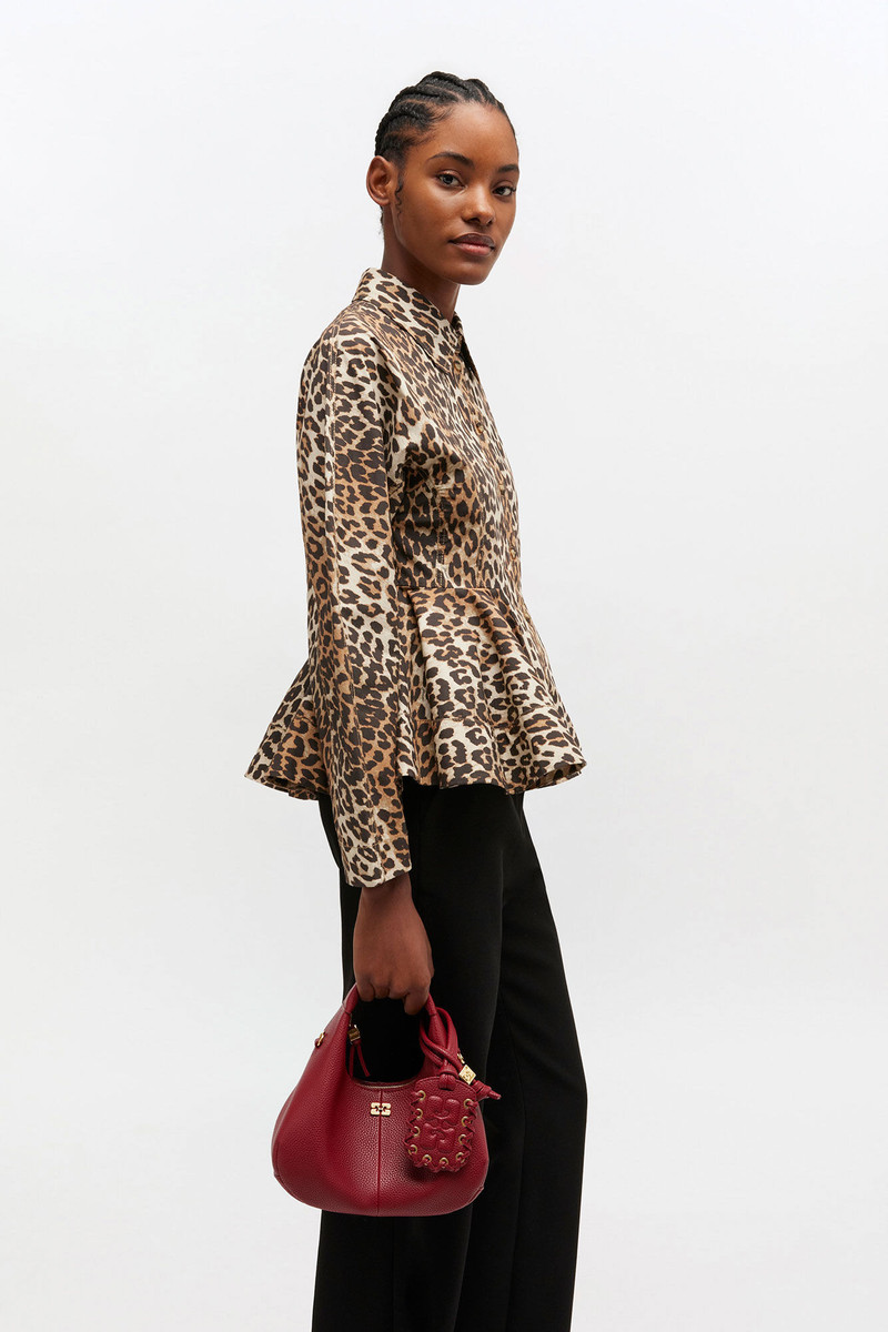 GANNI GRAINED MINI BOU BAG outlook