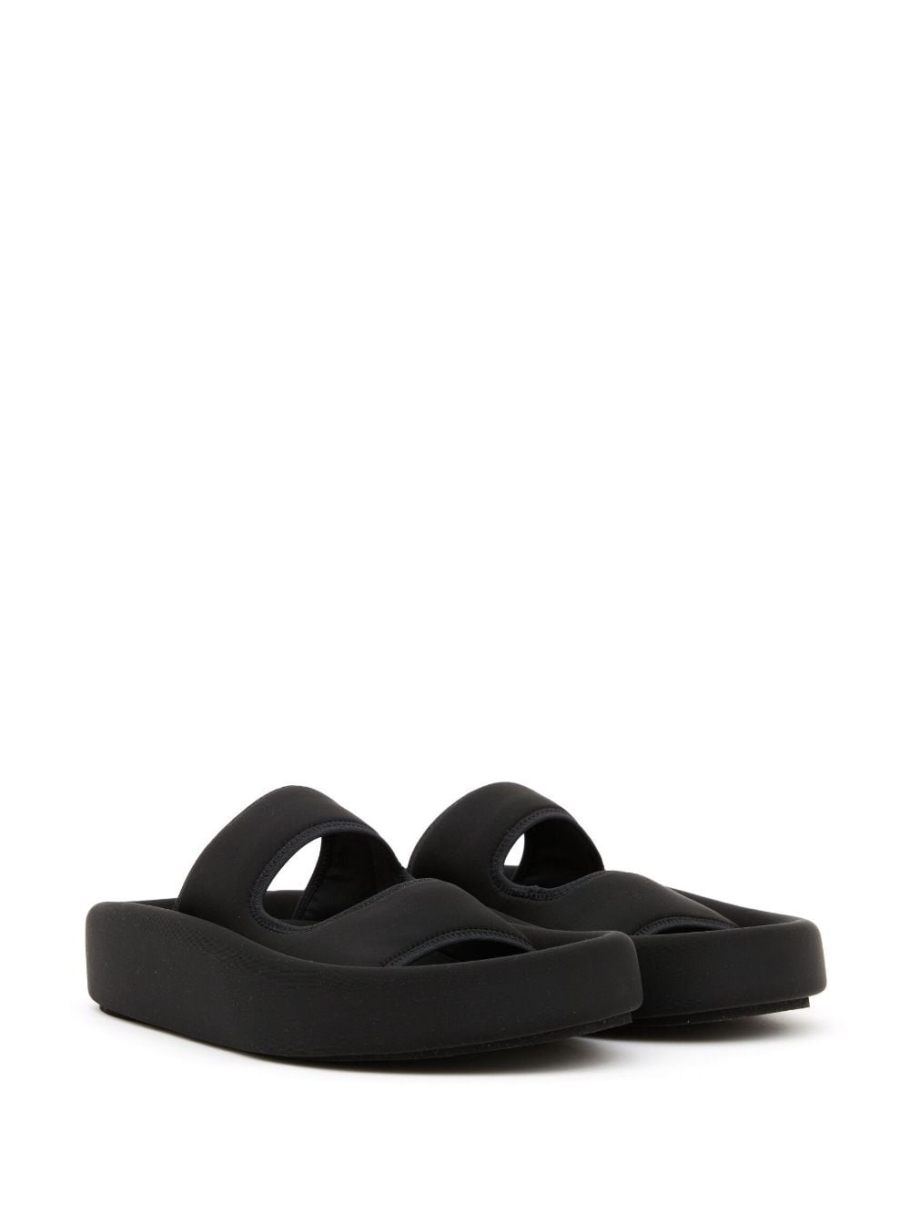 double-strap platform sandals - 3
