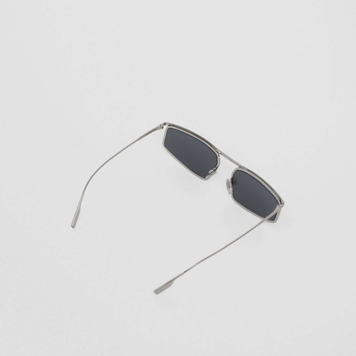 Logo Detail Rectangular Frame Sunglasses - 5