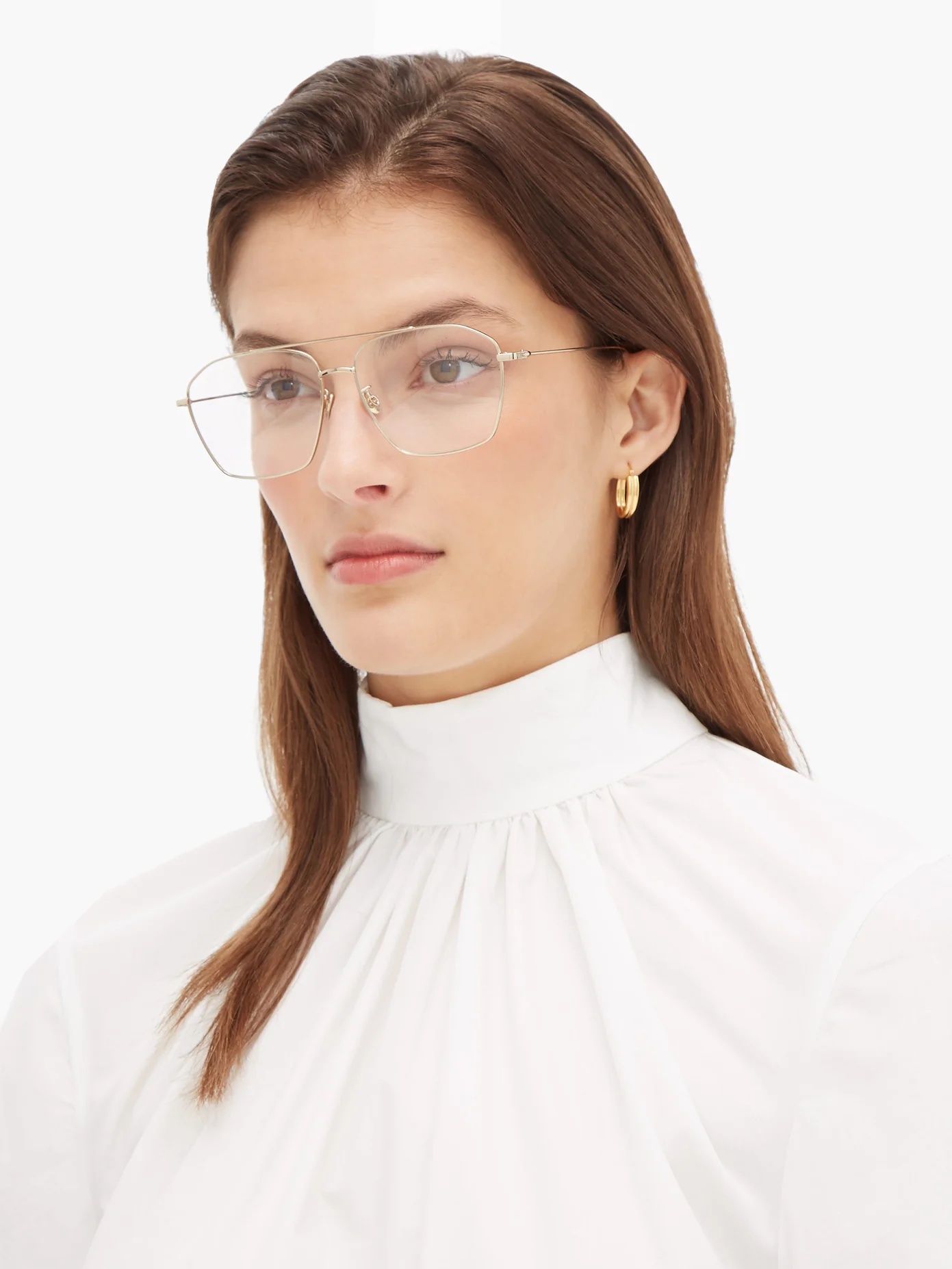 DiorStellaire aviator metal glasses - 2