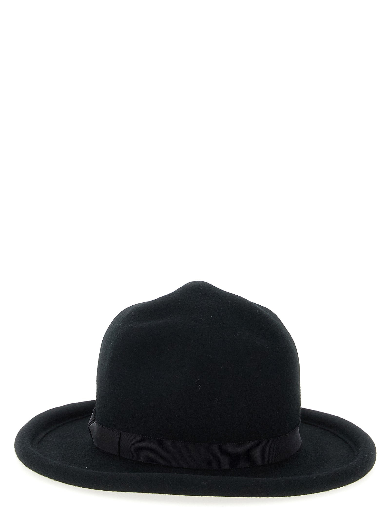 Yohji Yamamoto Men 'Wool B Tube Brim Plain Mtn' Hat - 3