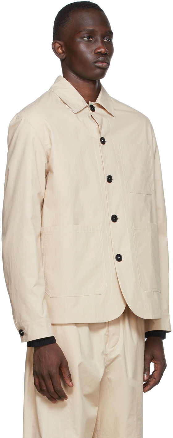 Beige Julian Shirt Jacket - 2