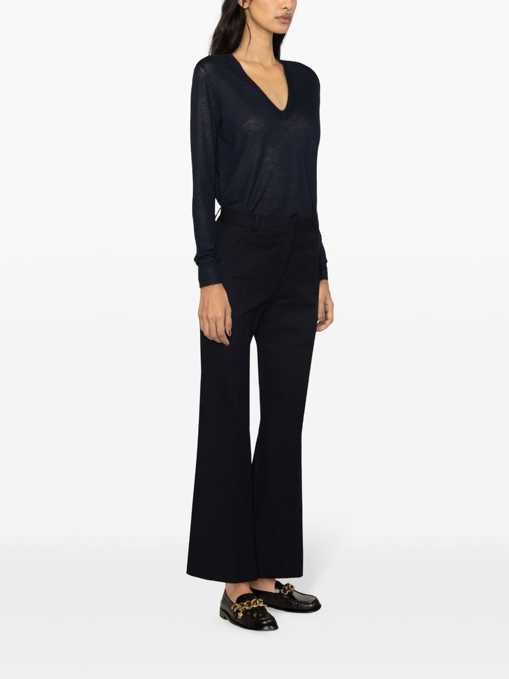 Tafira mid-rise flared trousers - 2