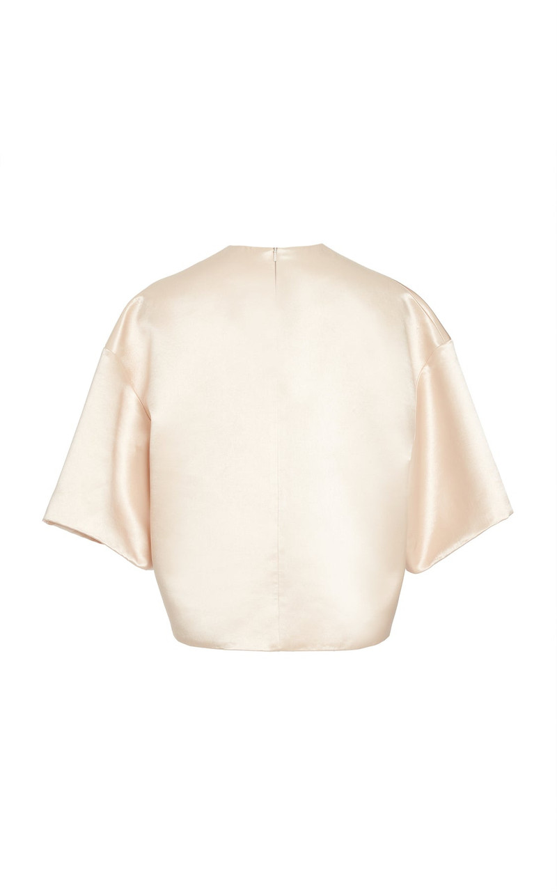 BOILED EGG SATIN TOP PEACH 11