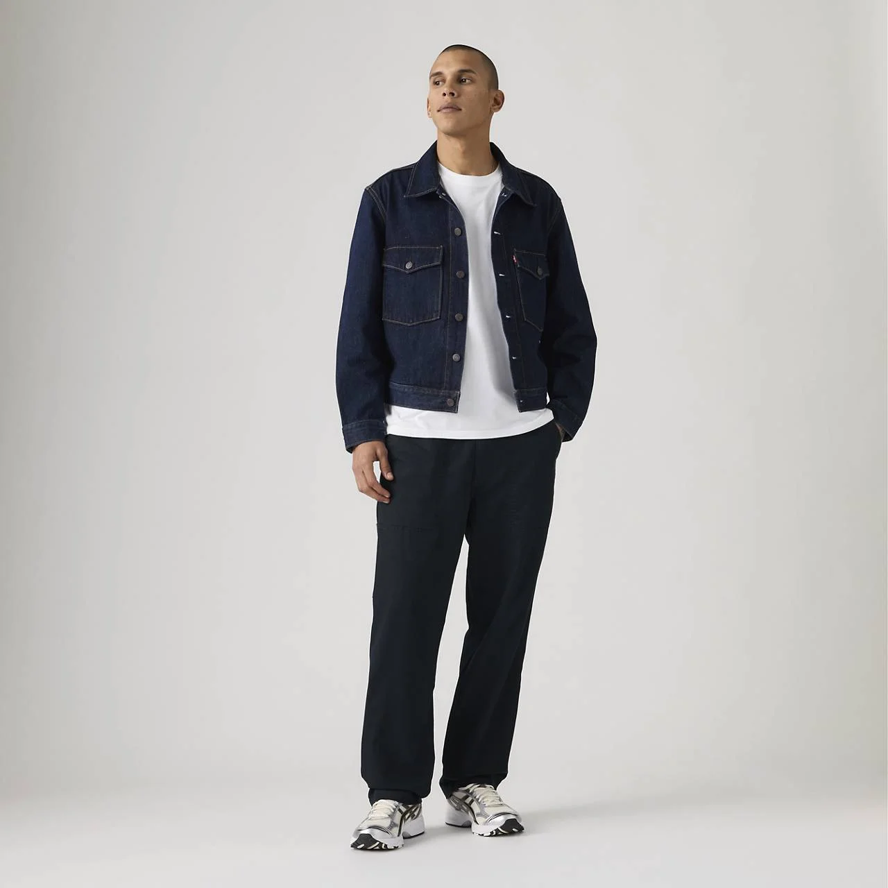 EASY RELAXED LIGHTWEIGHT LINEN SURPLUS MEN'S PANTS - 1