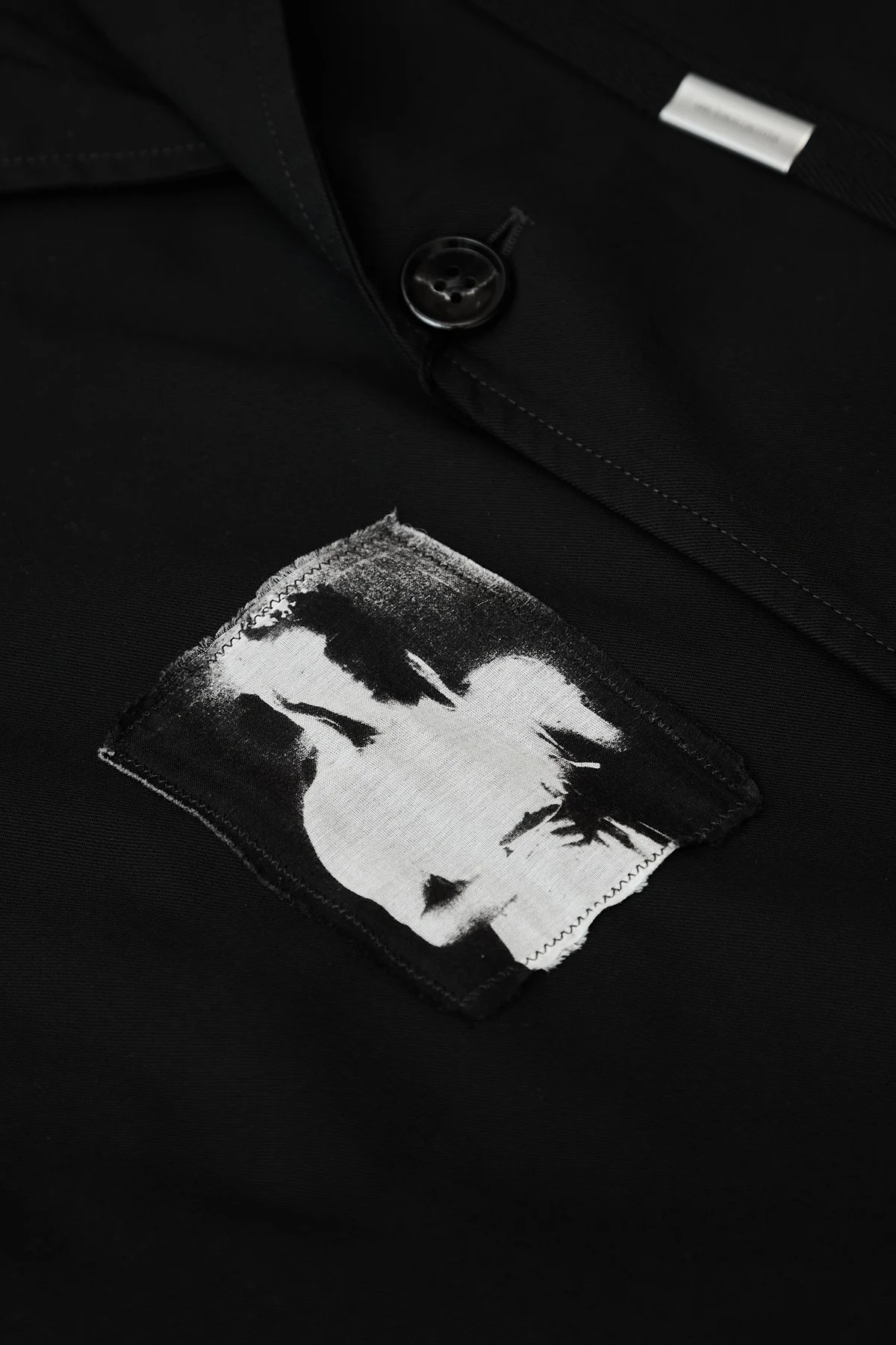 Ann Demeulemeester Dario Light Deconstructed Coat Black - 3