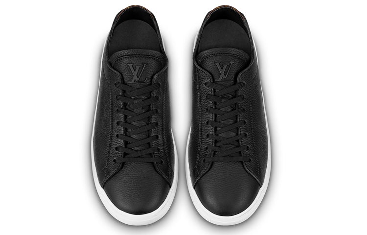 LOUIS VUITTON Resort Sneakers 'Black Leather' 1AA621 - 2