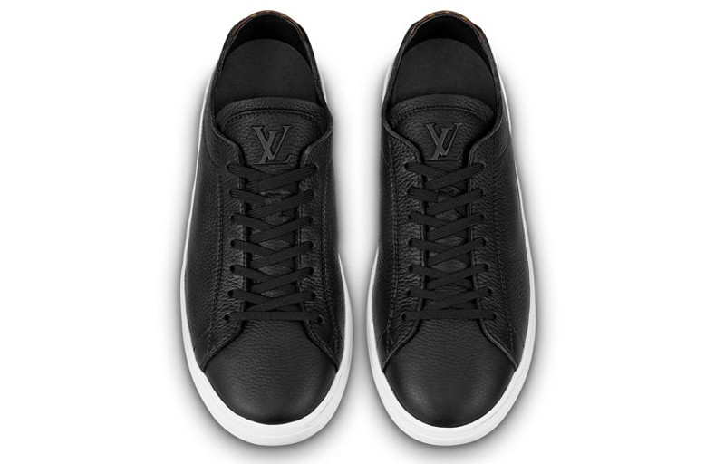 Louis Vuitton LOUIS VUITTON Resort Sneakers 'Black Leather' 1AA621 outlook