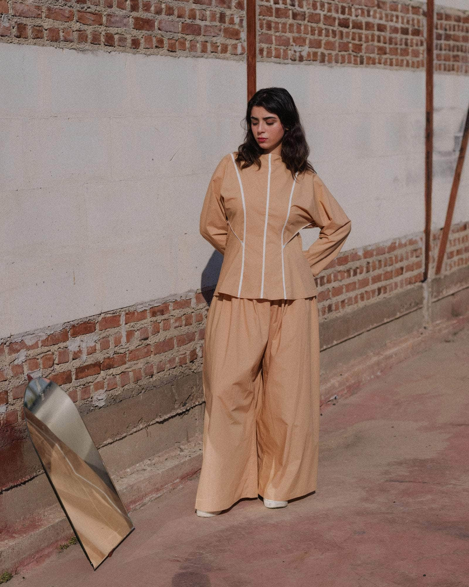 Cable Pants - Organic Cotton Poplin - 6