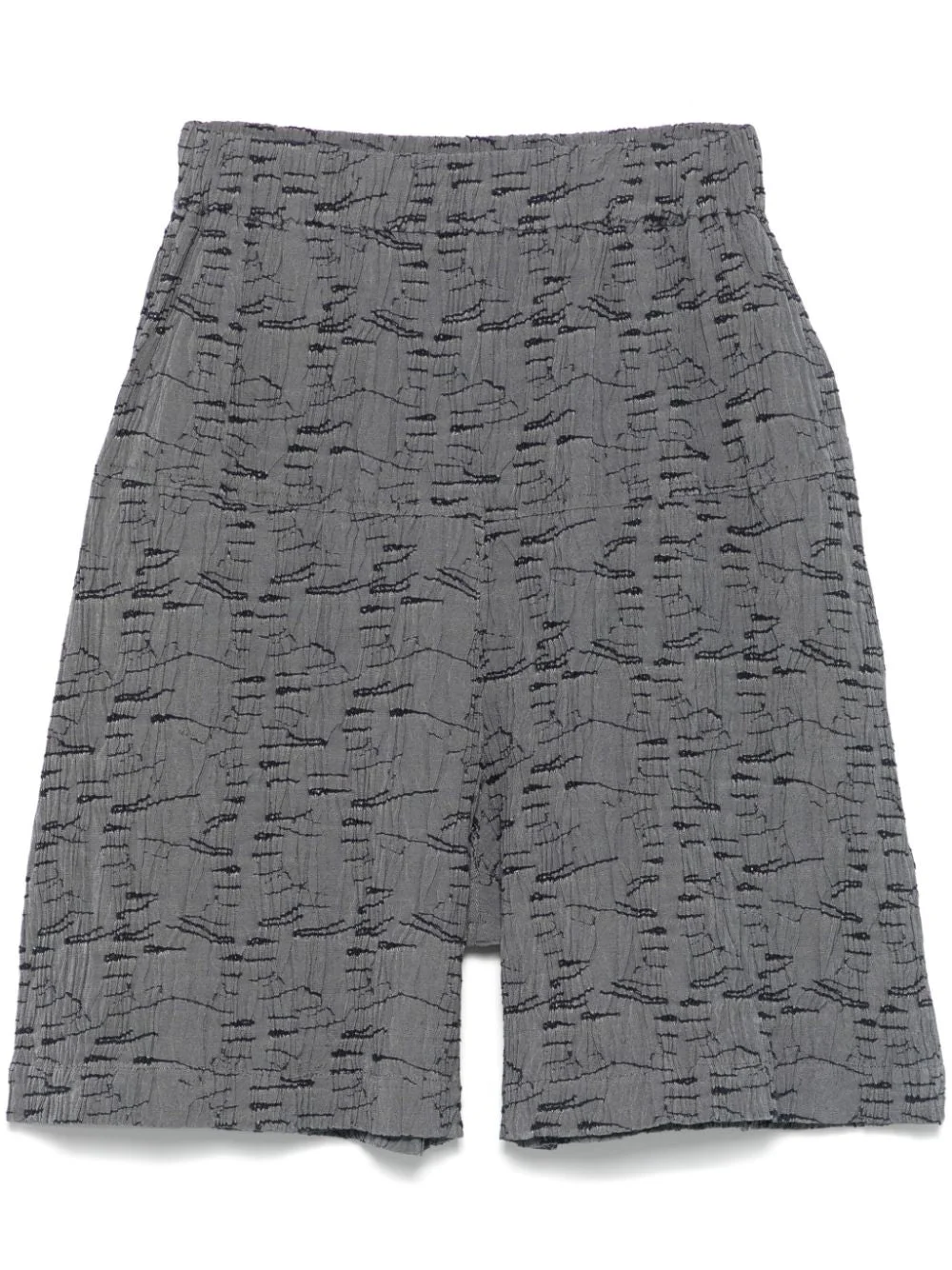 ECLIPSE SHORTS - GREY OUTLINE FINGERS - 1