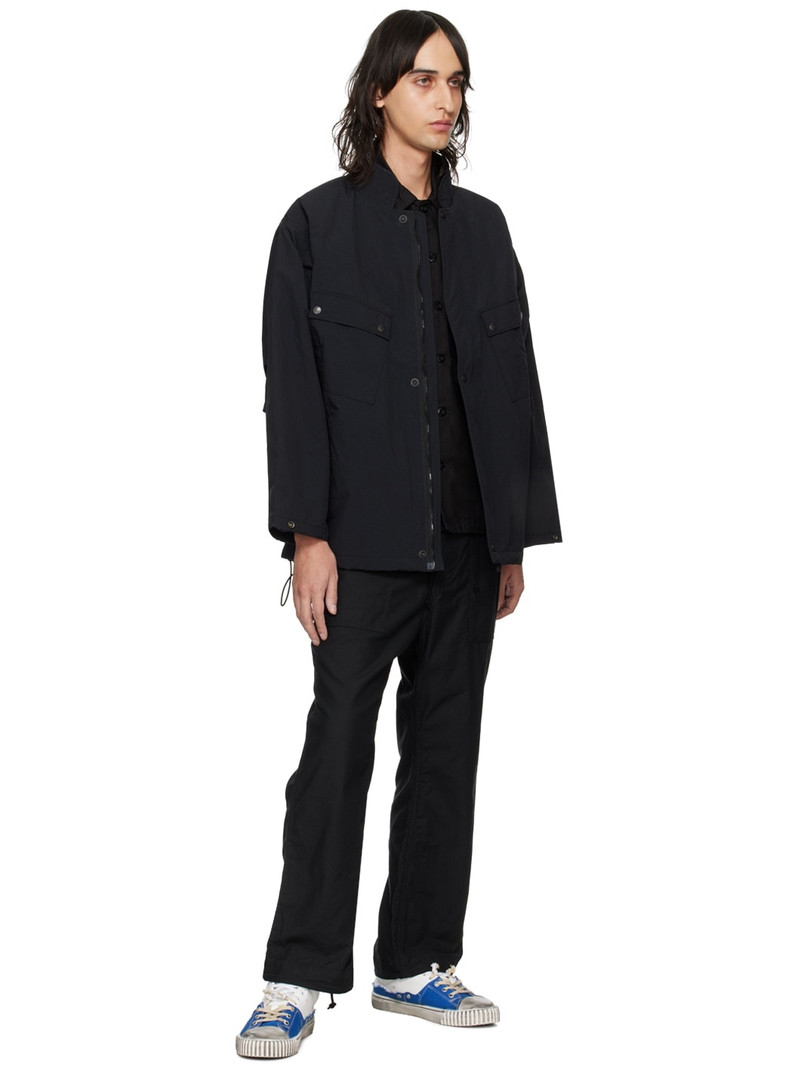 NEEDLES Black Fatigue Shirt outlook